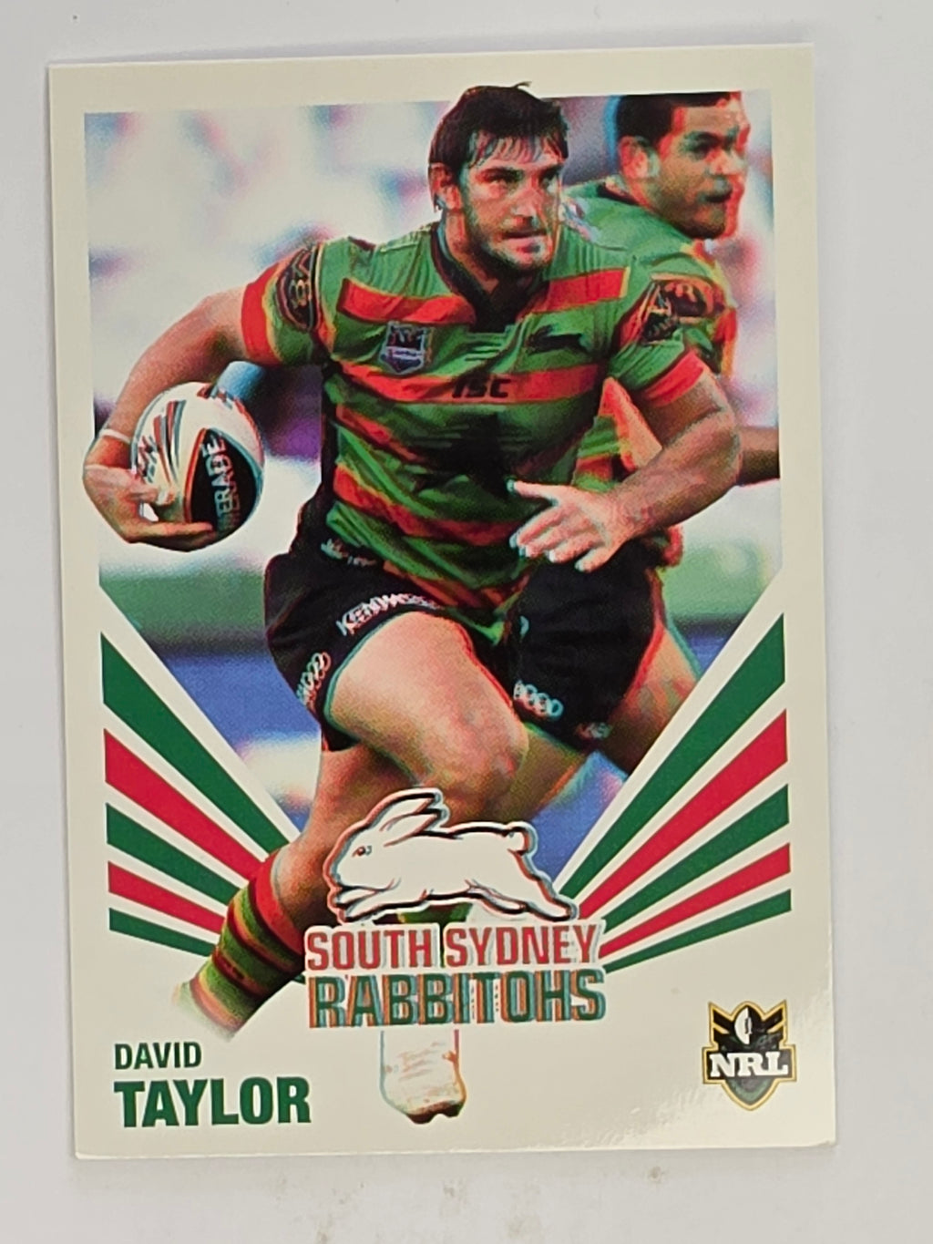 NRL 2012 Daily Telegraph | #143 David Taylor | South Sydney Rabbitohs