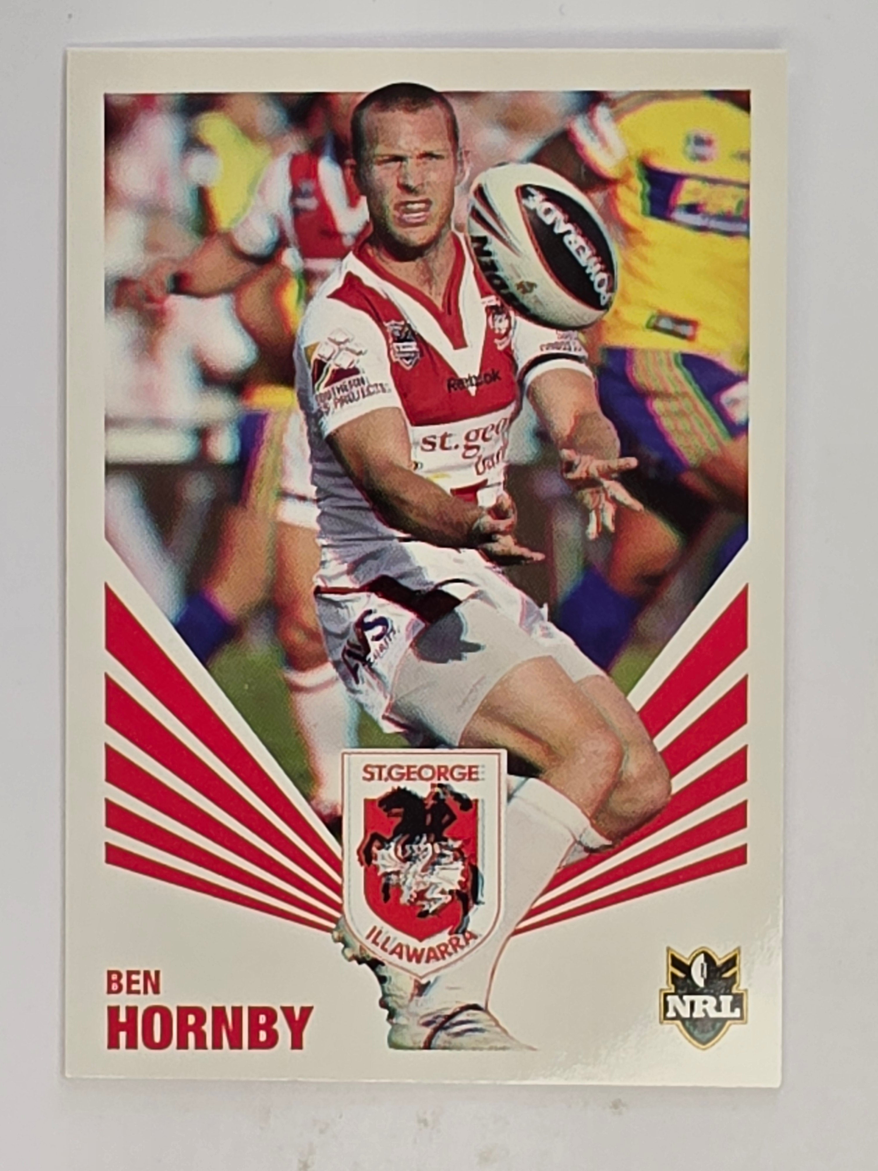 NRL 2012 Daily Telegraph | #148 Ben Hornby | St George Illawarra Dragons