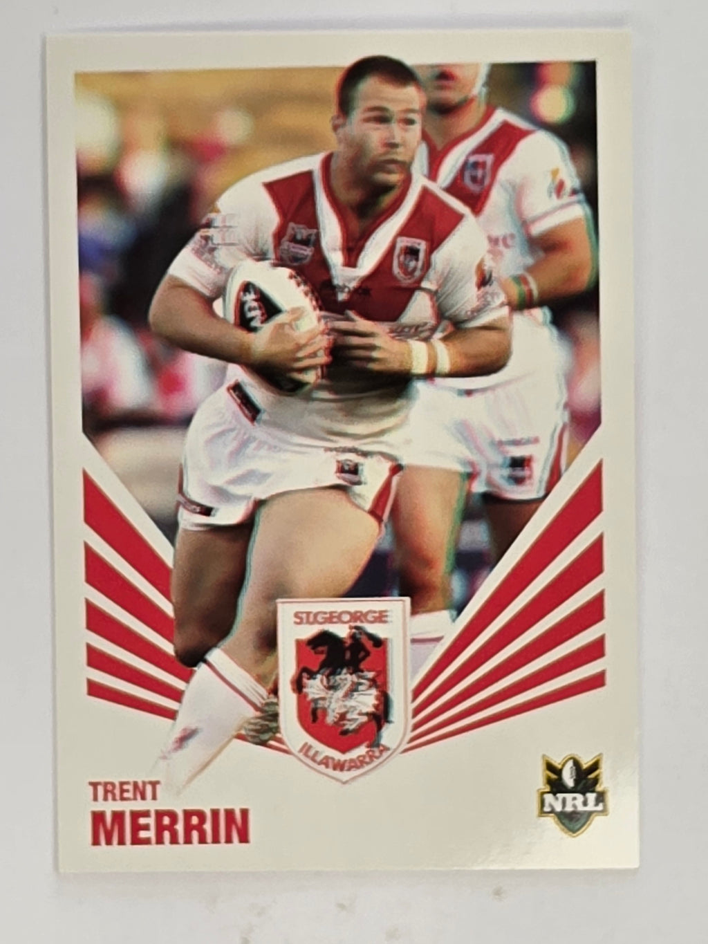 NRL 2012 Daily Telegraph | #150 Trent Merrin | St George Illawarra Dragons
