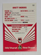 NRL 2012 Daily Telegraph | #151 Brett Morris | St George Illawarra Dragons