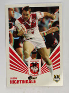 NRL 2012 Daily Telegraph | #152 Jason Nightingale | St George Illawarra Dragons