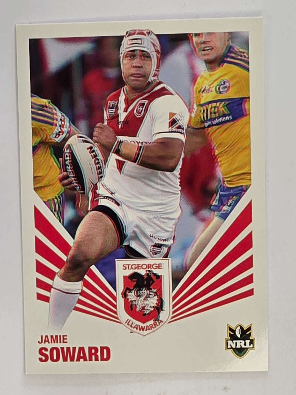 NRL 2012 Daily Telegraph | #155 Jamie Soward | St George Illawarra Dragons