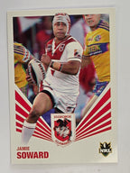 NRL 2012 Daily Telegraph | #155 Jamie Soward | St George Illawarra Dragons