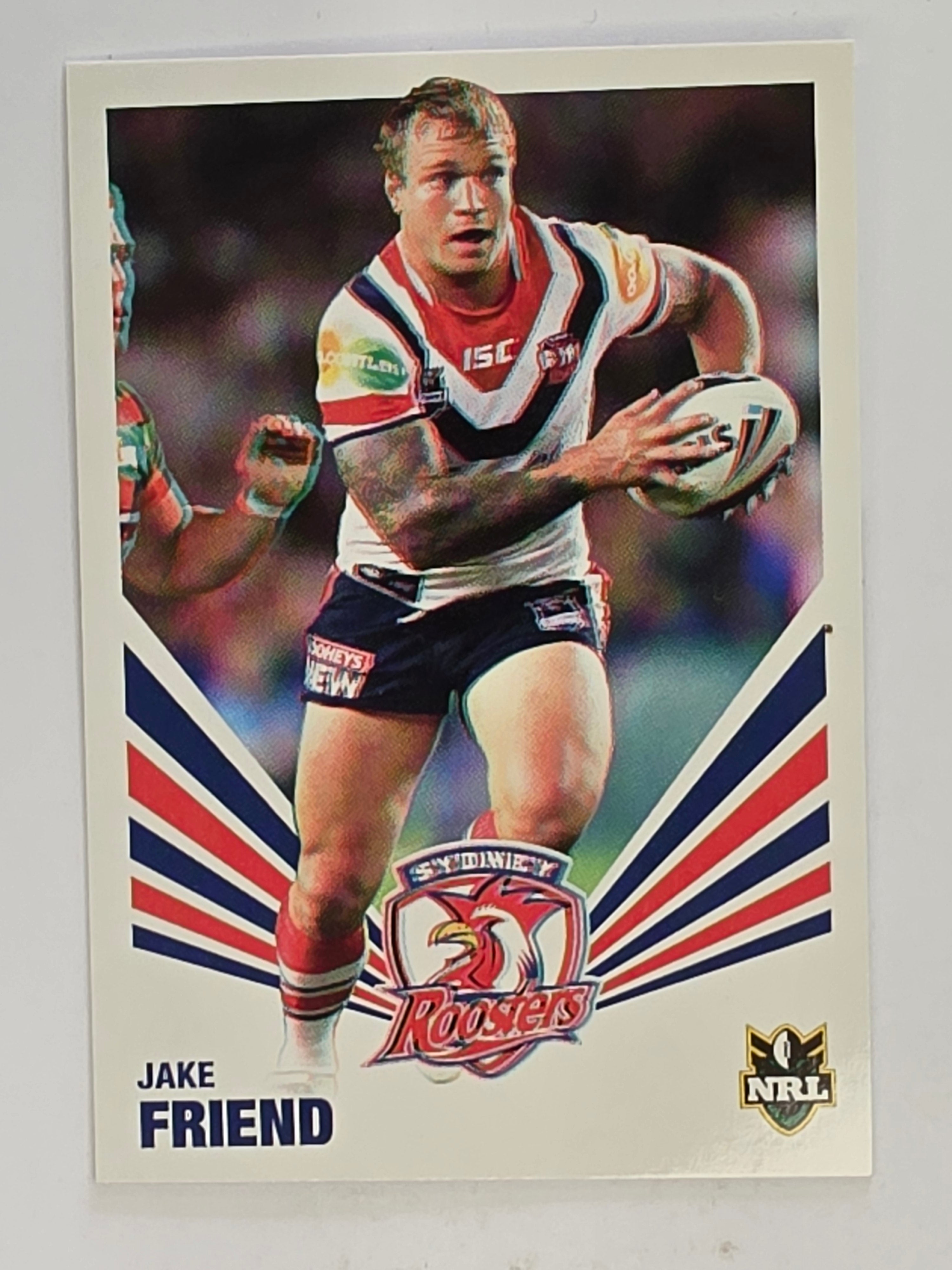 NRL 2012 Daily Telegraph | #160 Jake Friend | Sydney Roosters