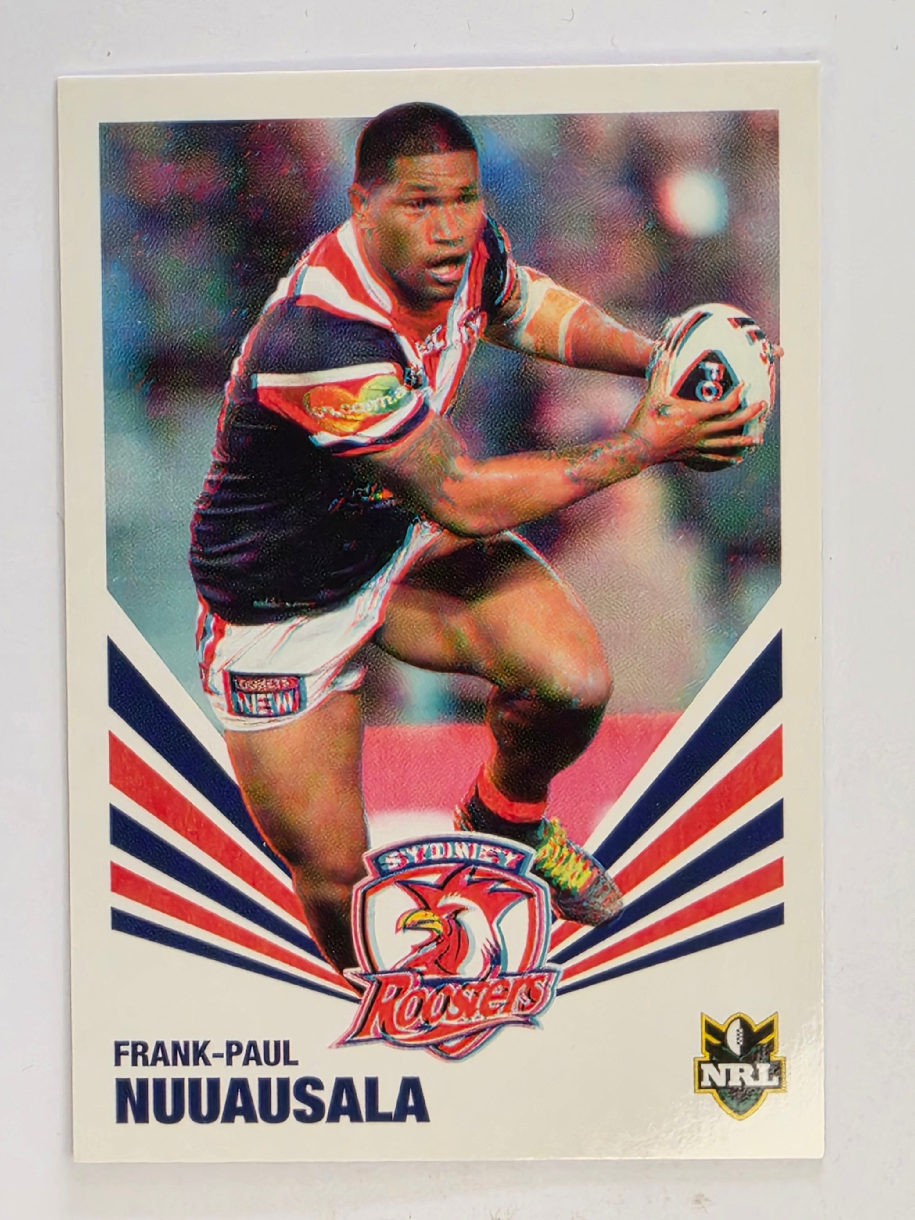 NRL 2012 Daily Telegraph | #164 Frank-Paul Nuuausala | Sydney Roosters