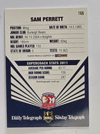 NRL 2012 Daily Telegraph | #166 Sam Perrett | Sydney Roosters