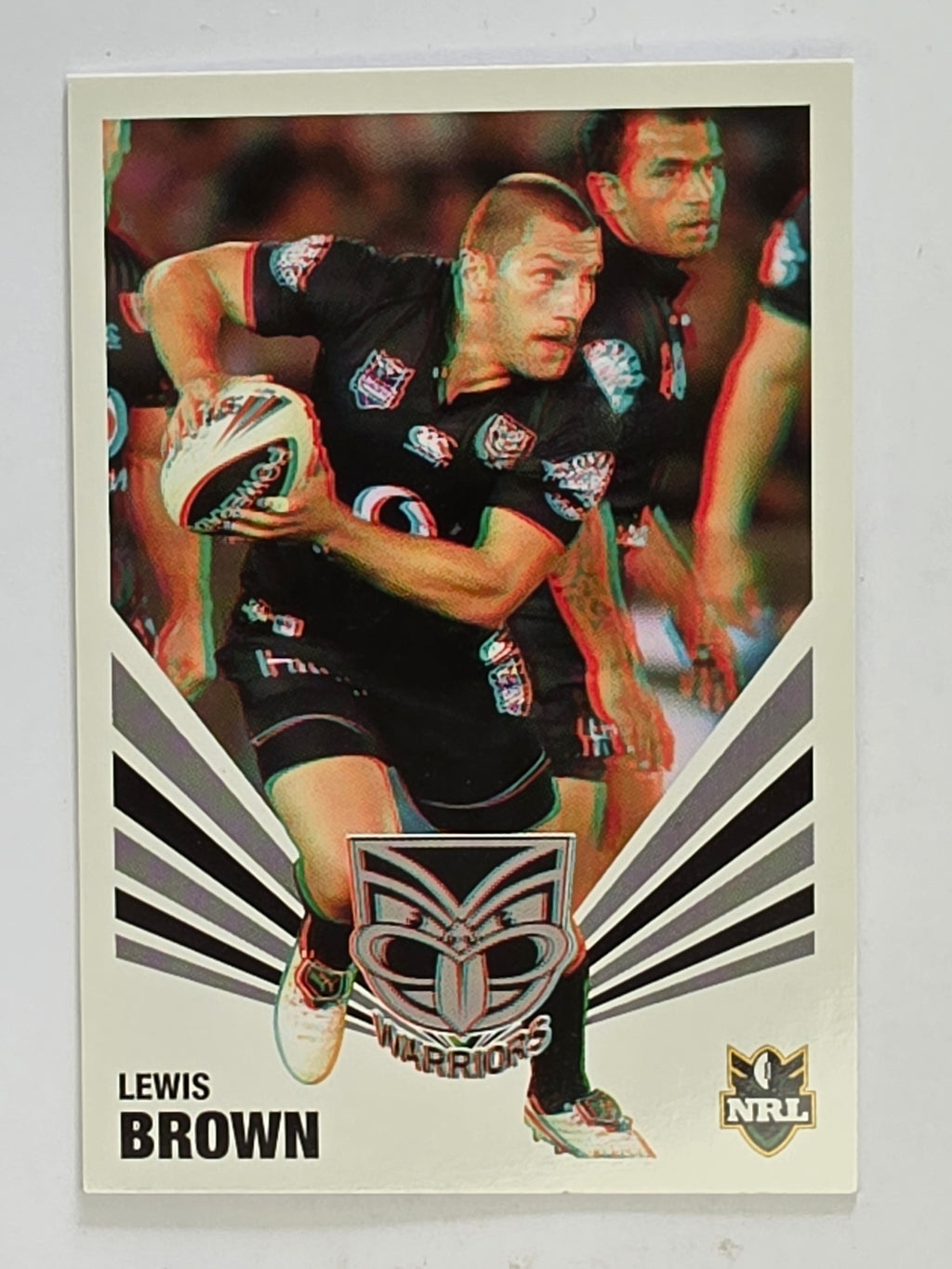 NRL 2012 Daily Telegraph | #169 Lewis Brown | New Zealand Warriors