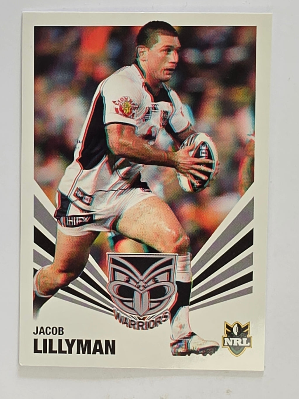 NRL 2012 Daily Telegraph | #172 Jacob Lillyman | New Zealand Warriors
