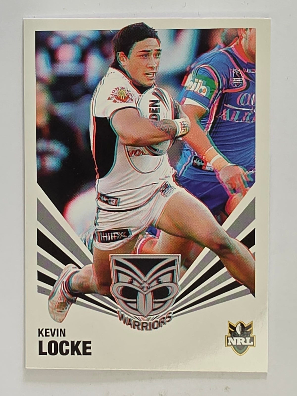 NRL 2012 Daily Telegraph | #173 Kevin Locke | New Zealand Warriors