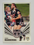 NRL 2012 Daily Telegraph | #176 Simon Mannering | New Zealand Warriors
