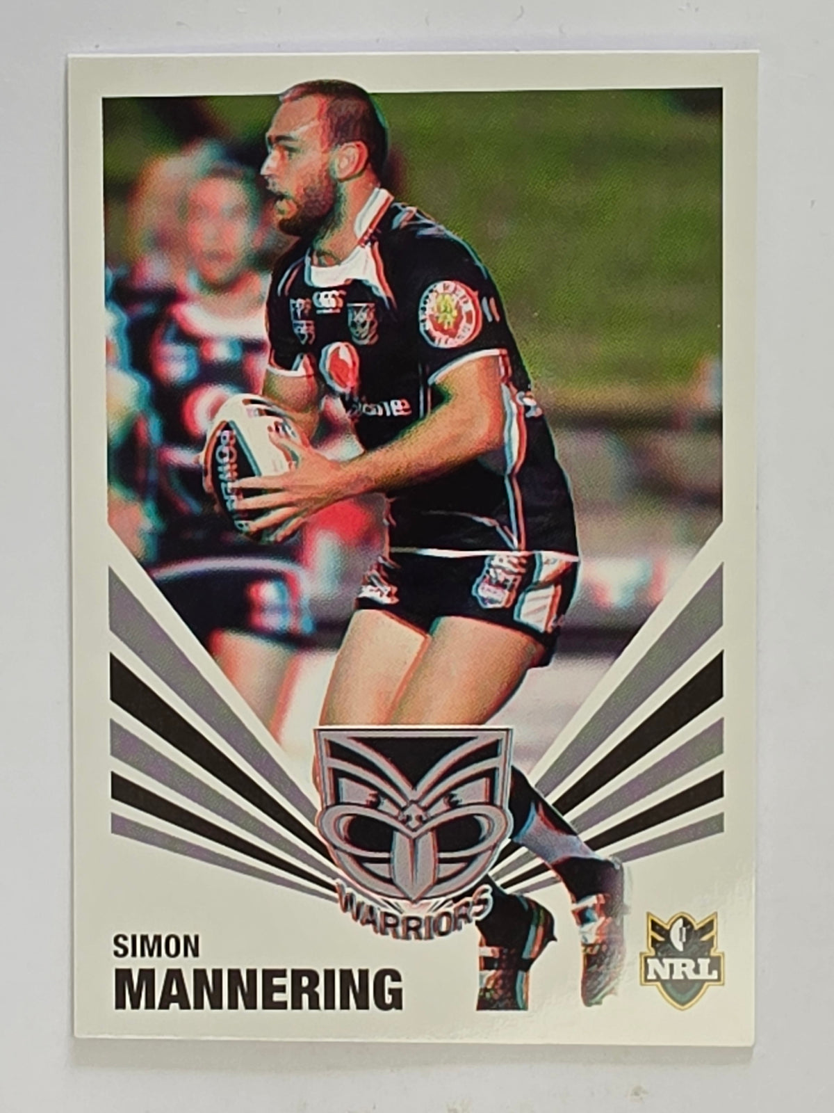 NRL 2012 Daily Telegraph | #176 Simon Mannering | New Zealand Warriors
