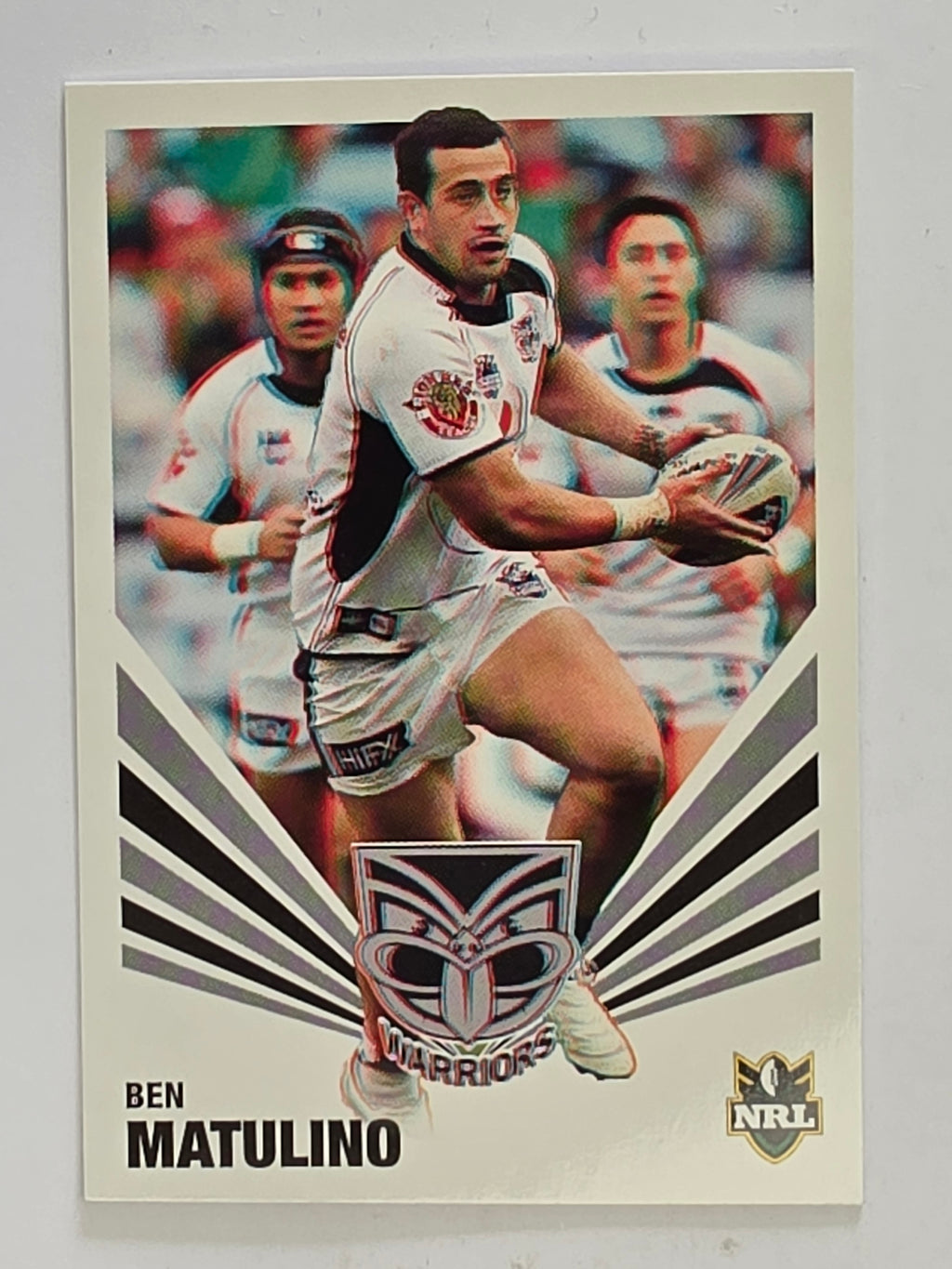 NRL 2012 Daily Telegraph | #178 Ben Matulino | New Zealand Warriors