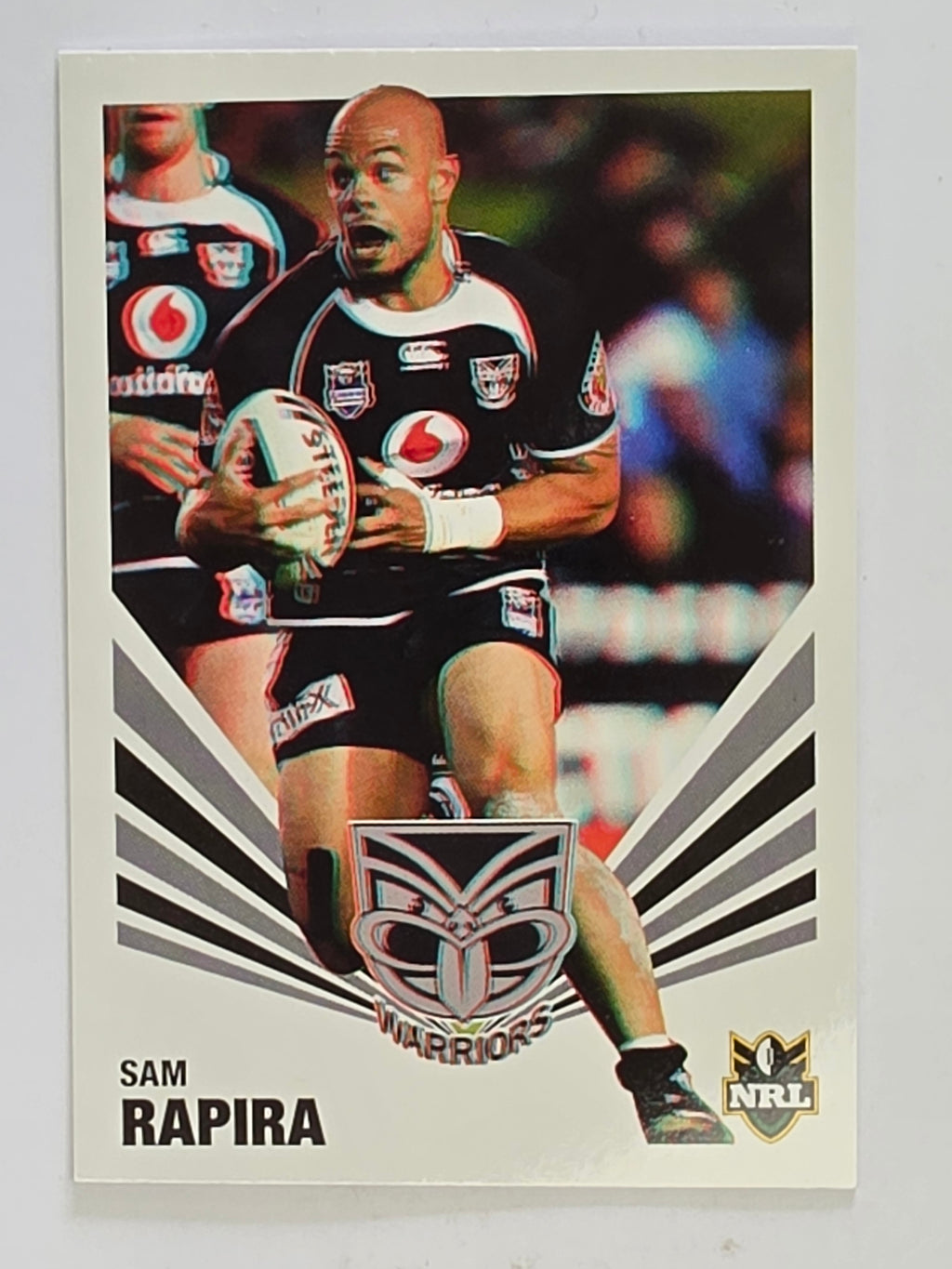 NRL 2012 Daily Telegraph | #179 Sam Rapira | New Zealand Warriors