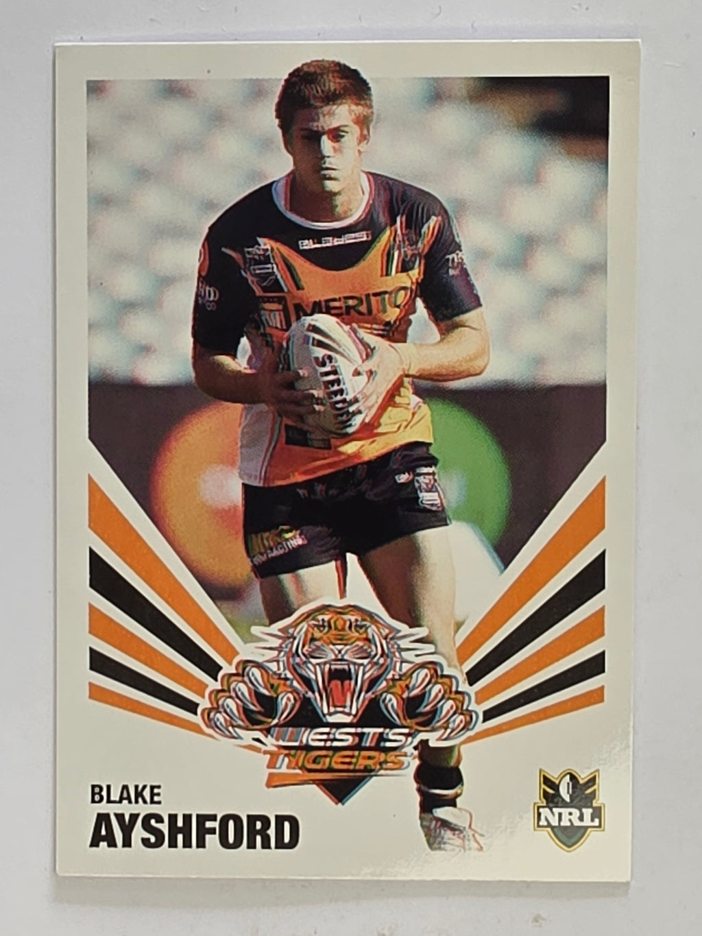 NRL 2012 Daily Telegraph | #181 Blake Ayshford | Wests Tigers