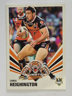 NRL 2012 Daily Telegraph | #186 Chris Heighington | Wests Tigers