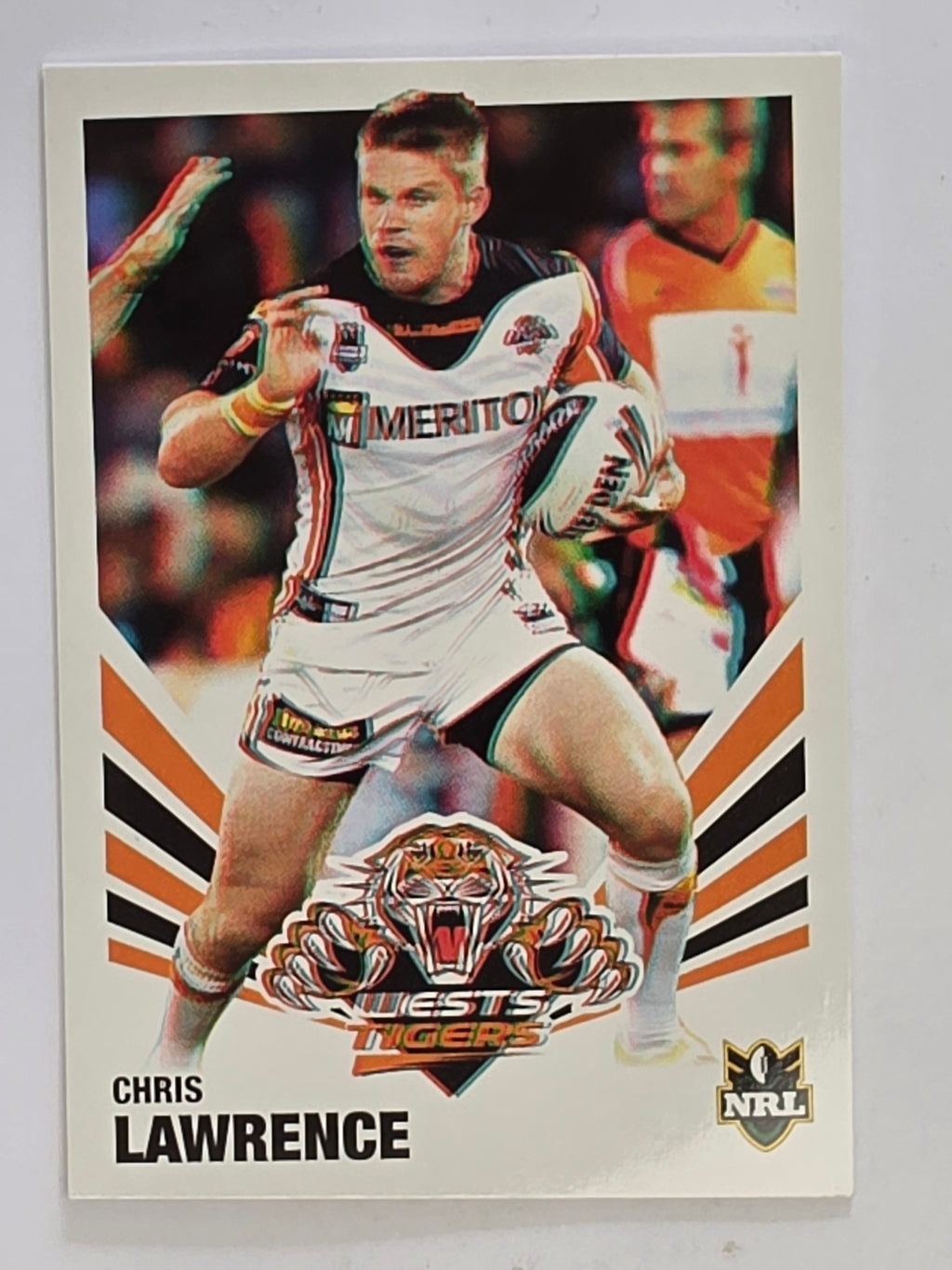 NRL 2012 Daily Telegraph | #187 Chris Lawrence | Wests Tigers