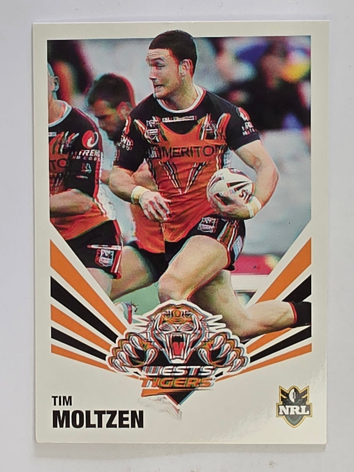 NRL 2012 Daily Telegraph | #189 Tim Moltzen | Wests Tigers