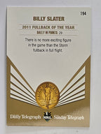 NRL 2012 Daily Telegraph | #194 Billy Slater Dally M