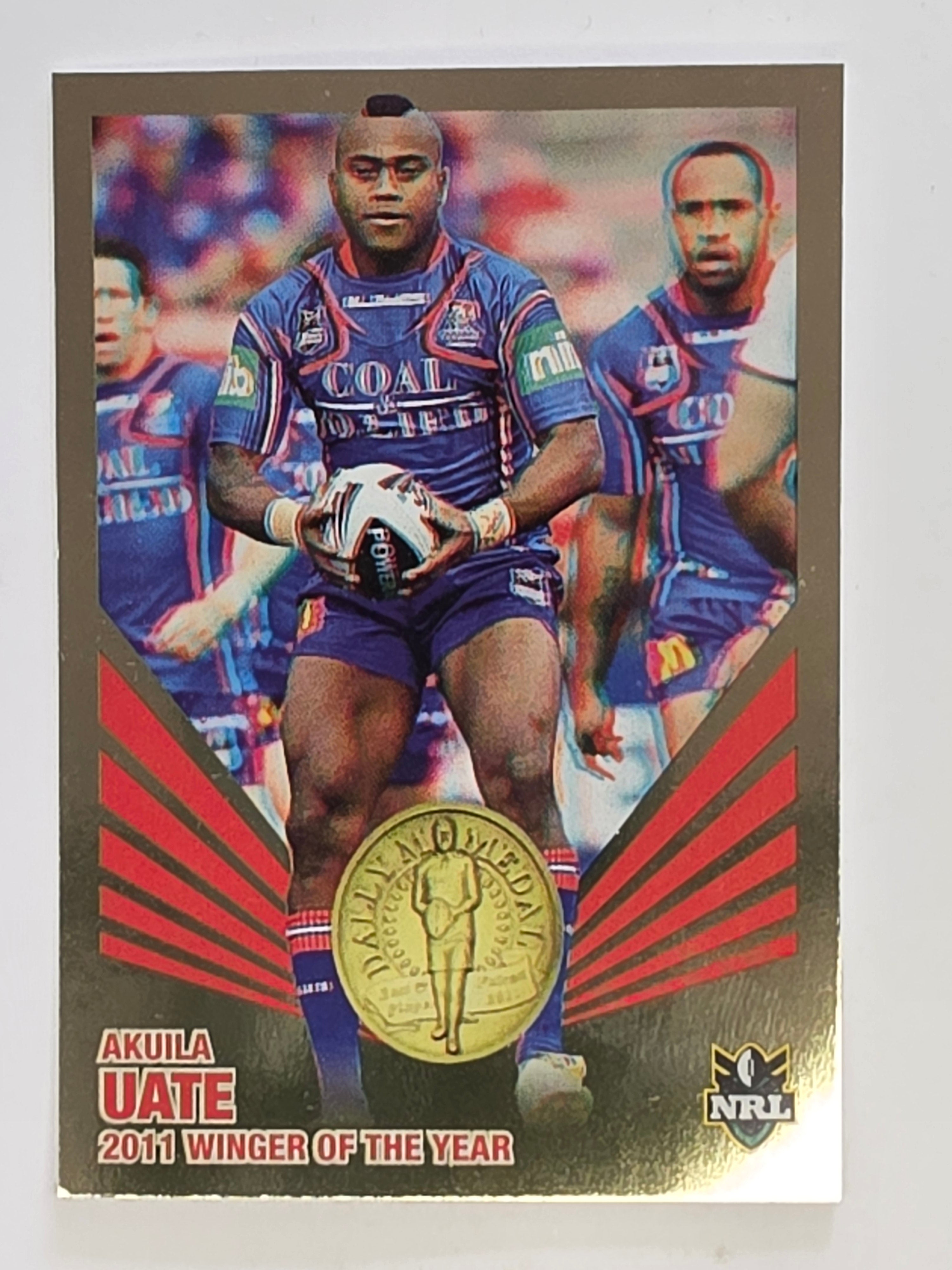 NRL 2012 Daily Telegraph | #195 Akuila Uate Dally M