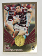 NRL 2012 Daily Telegraph | #196 Jamie Lyon Dally M