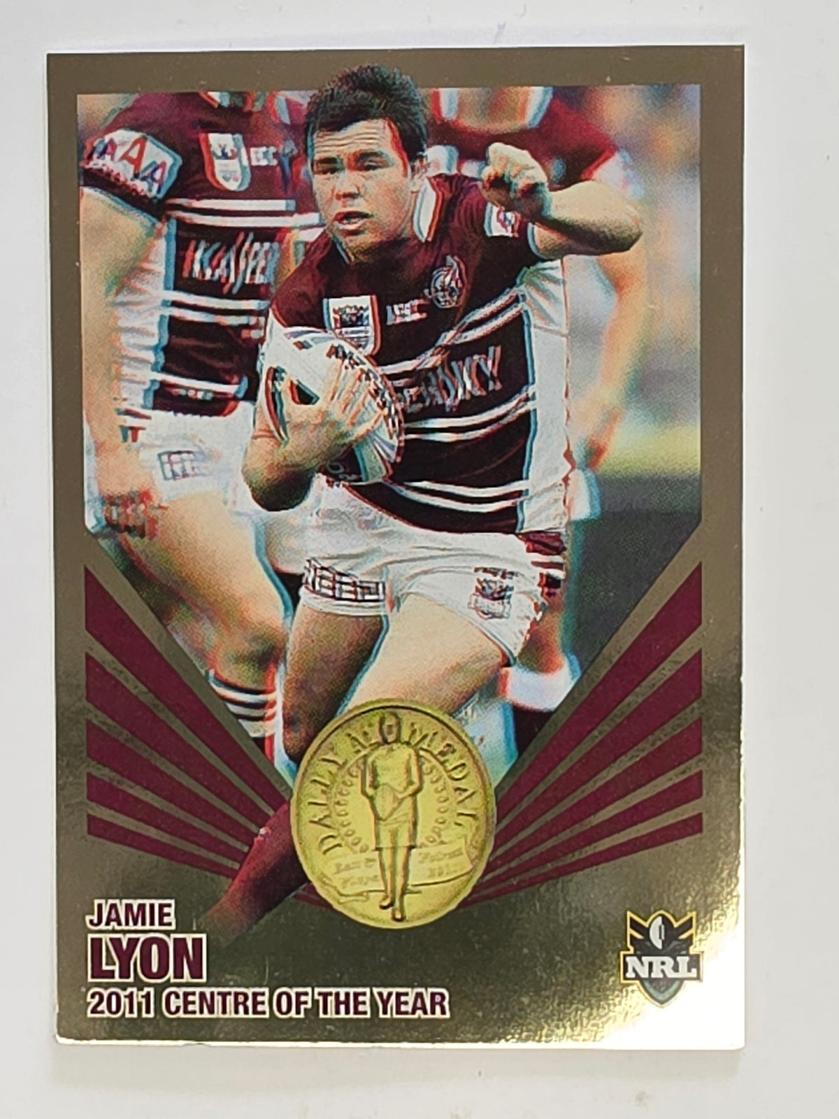 NRL 2012 Daily Telegraph | #196 Jamie Lyon Dally M