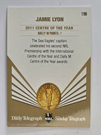 NRL 2012 Daily Telegraph | #196 Jamie Lyon Dally M