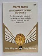 NRL 2012 Daily Telegraph | #198 Cooper Cronk Dally M
