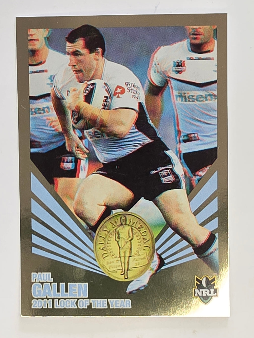 NRL 2012 Daily Telegraph | #199 Paul Gallen Dally M