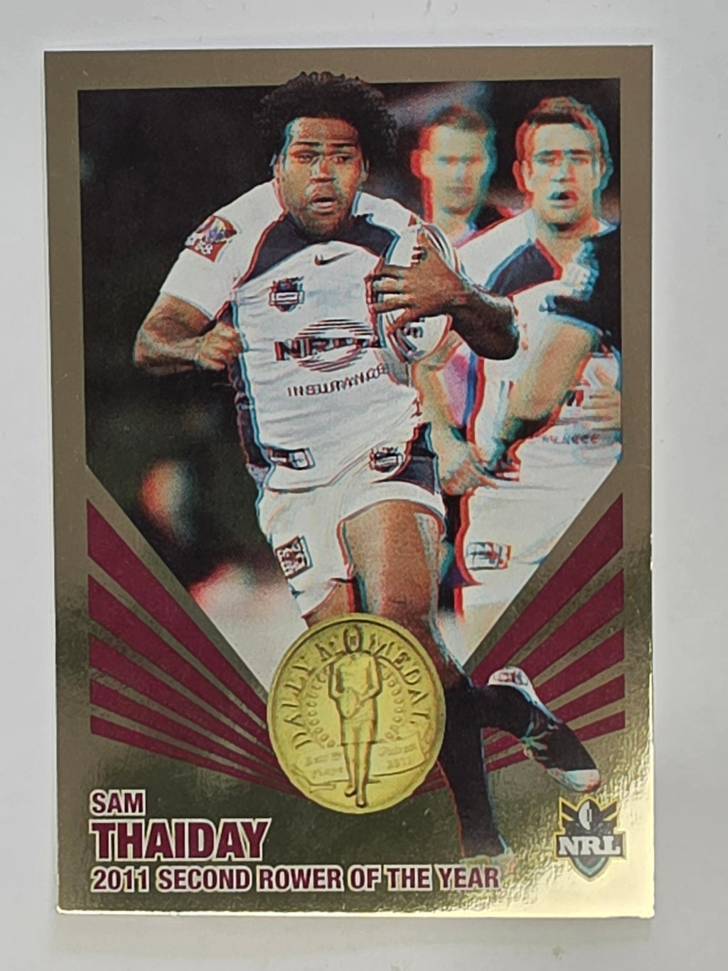 NRL 2012 Daily Telegraph | #200 Sam Thaiday Dally M