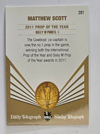 NRL 2012 Daily Telegraph | #201 Matthew Scott Dally M
