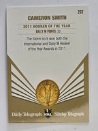 NRL 2012 Daily Telegraph | #202 Cameron Smith Dally M