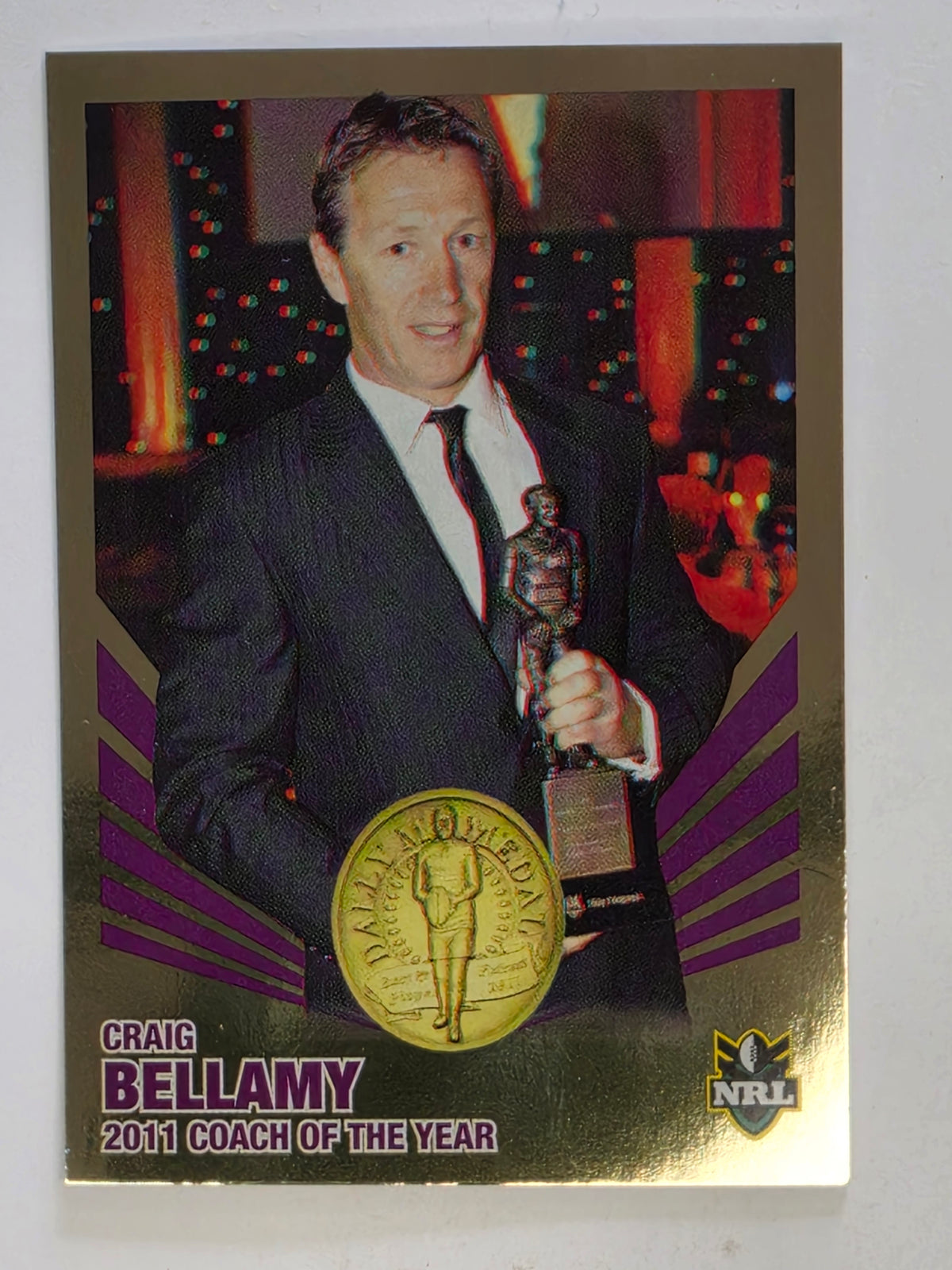 NRL 2012 Daily Telegraph | #203 Craig Bellamy Dally M