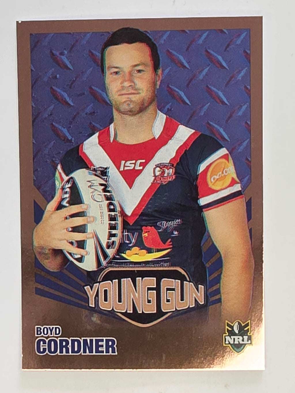 NRL 2012 Daily Telegraph | #206 Boyd Cordner Young Gun