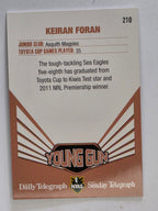 NRL 2012 Daily Telegraph | #210 Kieran Foran Young Gun