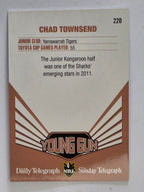 NRL 2012 Daily Telegraph | #220 Chad Townsend Young Gun