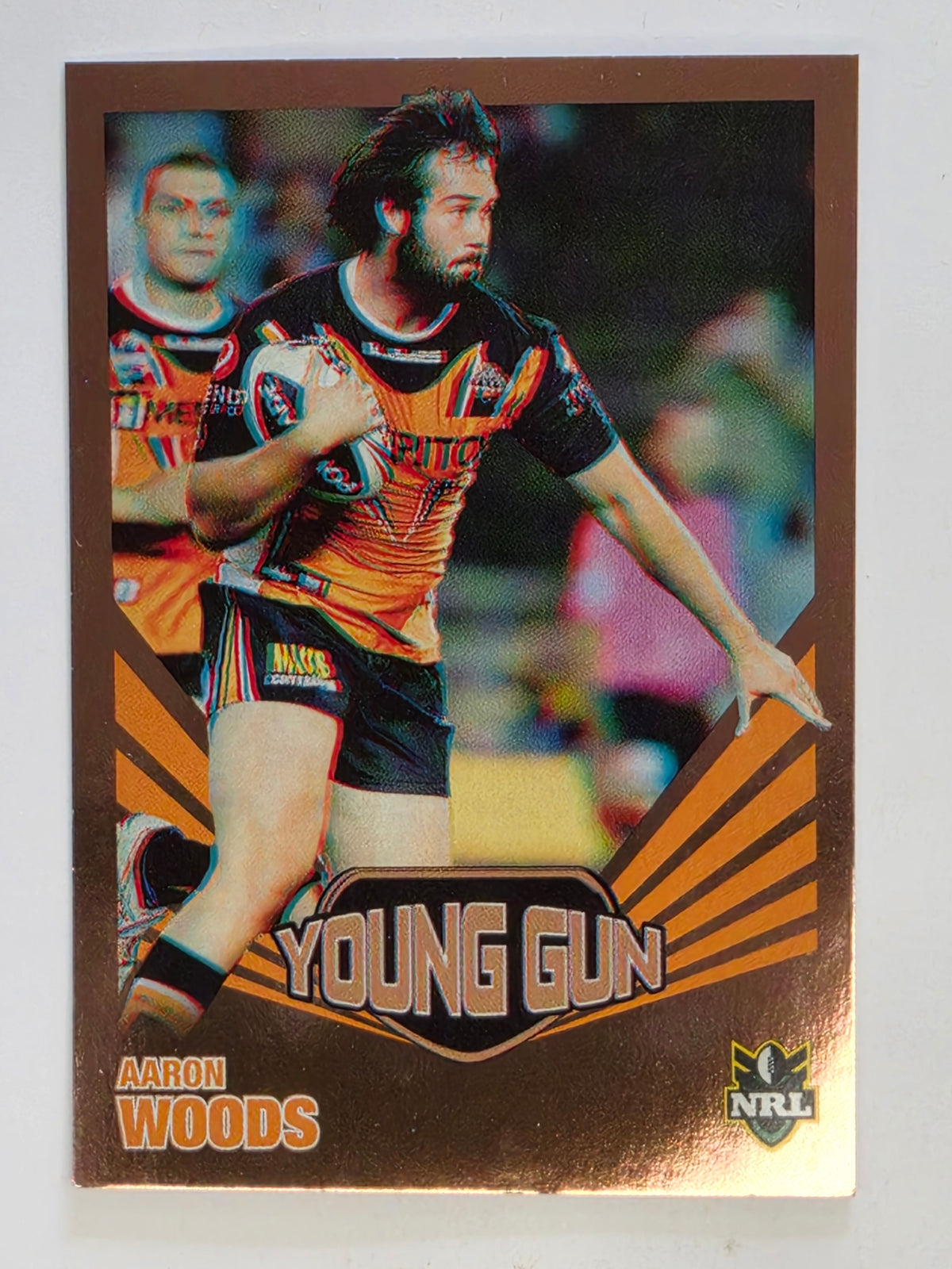 NRL 2012 Daily Telegraph | #222 Aaron Woods Young Gun