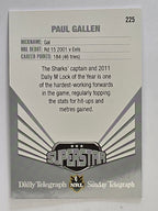 NRL 2012 Daily Telegraph | #225 Paul Gallen Superstar