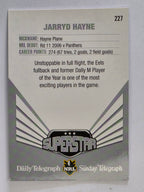 NRL 2012 Daily Telegraph | #227 Jarryd Hayne Superstar