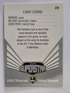 NRL 2012 Daily Telegraph | #229 Luke Lewis Superstar