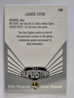 NRL 2012 Daily Telegraph | #230 Jamie Lyon Superstar