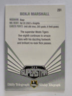 NRL 2012 Daily Telegraph | #231 Benji Marshall Superstar