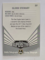 NRL 2012 Daily Telegraph | #237 Glenn Stewart Superstar
