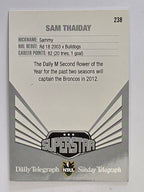 NRL 2012 Daily Telegraph | #238 Sam Thaiday Superstar