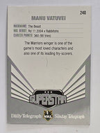 NRL 2012 Daily Telegraph | #240 Manu Vatuvei Superstar