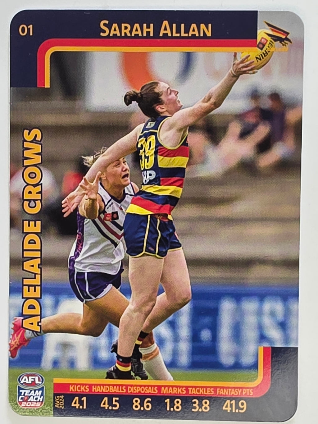 2025 AFLW TeamCoach | #001 Sarah Allan | Adelaide Crows