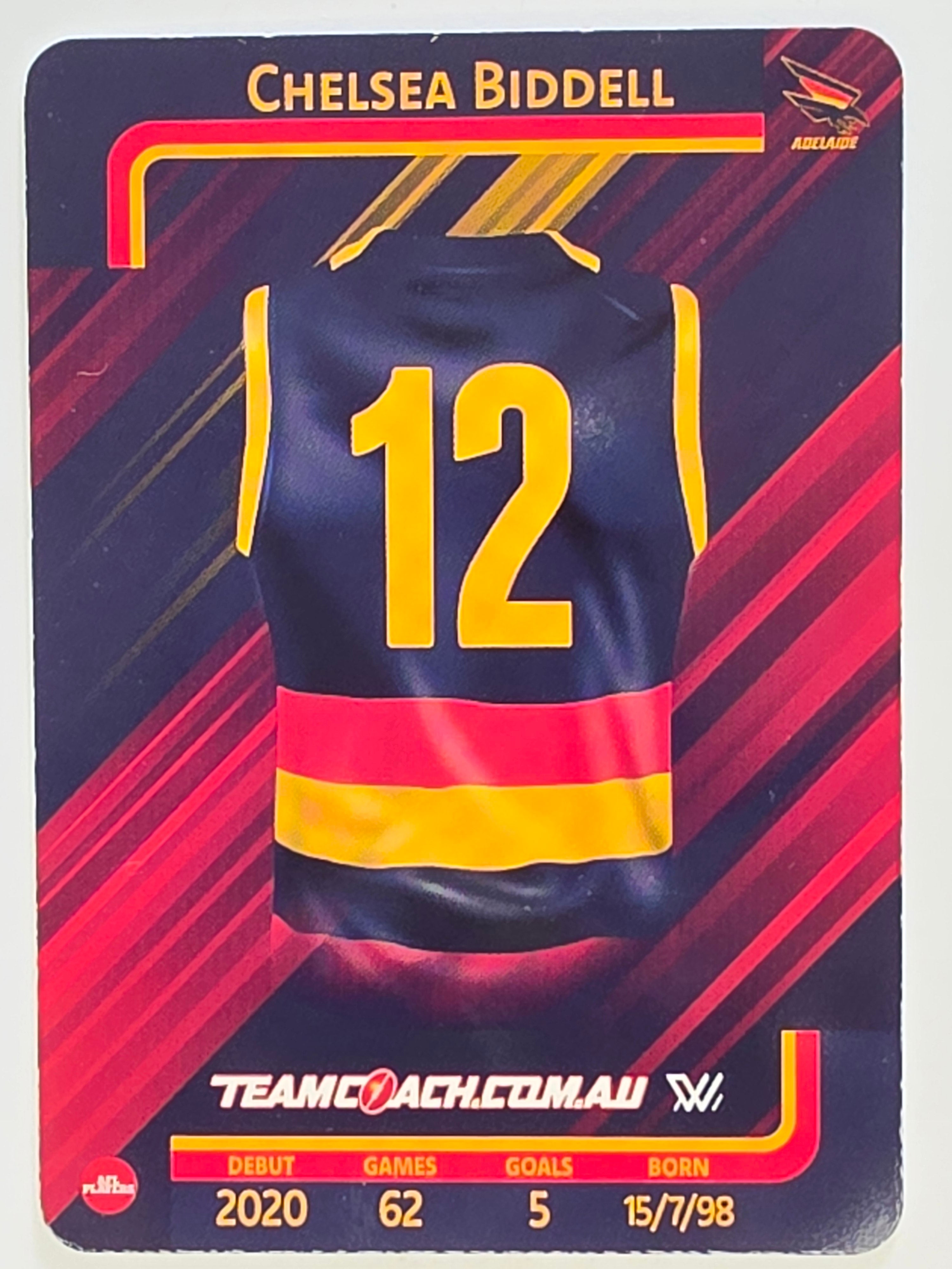 2025 AFLW TeamCoach | #002 Chelsea Biddell | Adelaide Crows