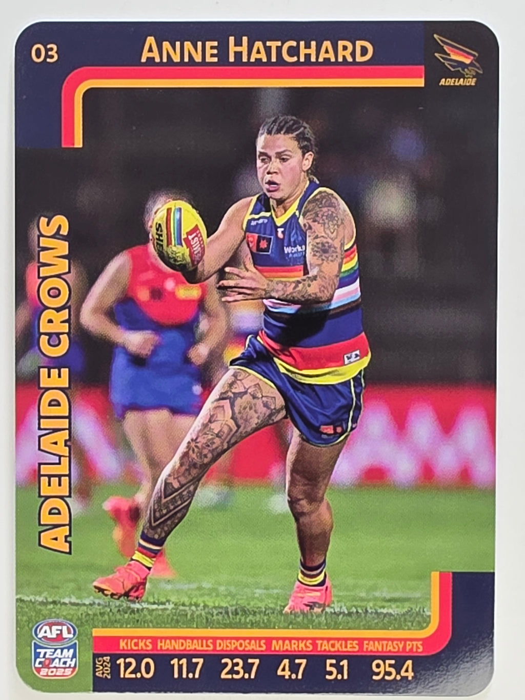 2025 AFLW TeamCoach | #003 Anne Hatchard | Adelaide Crows