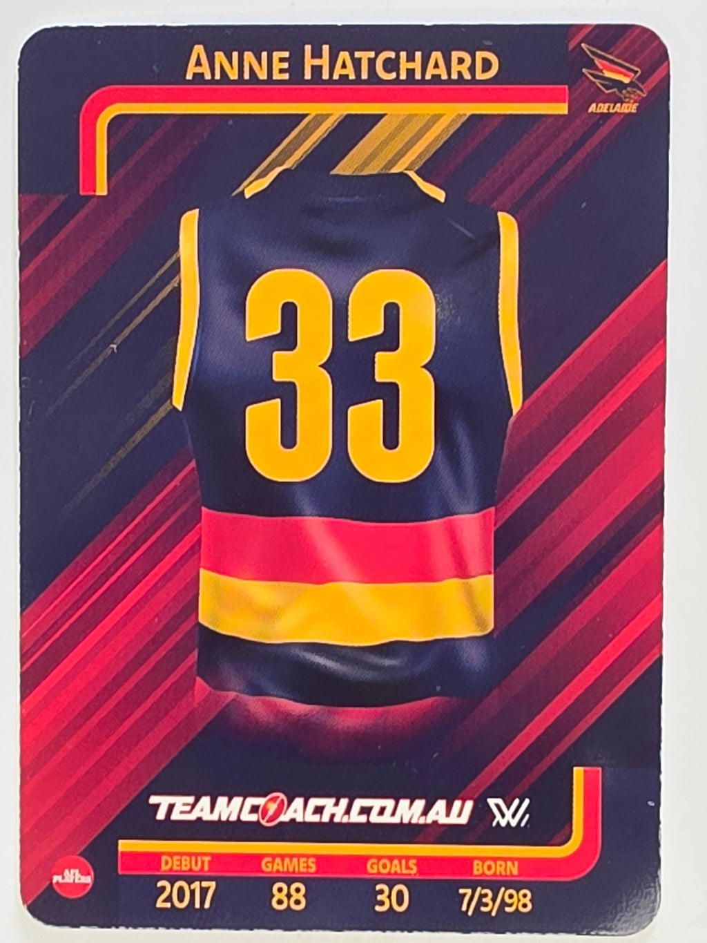 2025 AFLW TeamCoach | #003 Anne Hatchard | Adelaide Crows