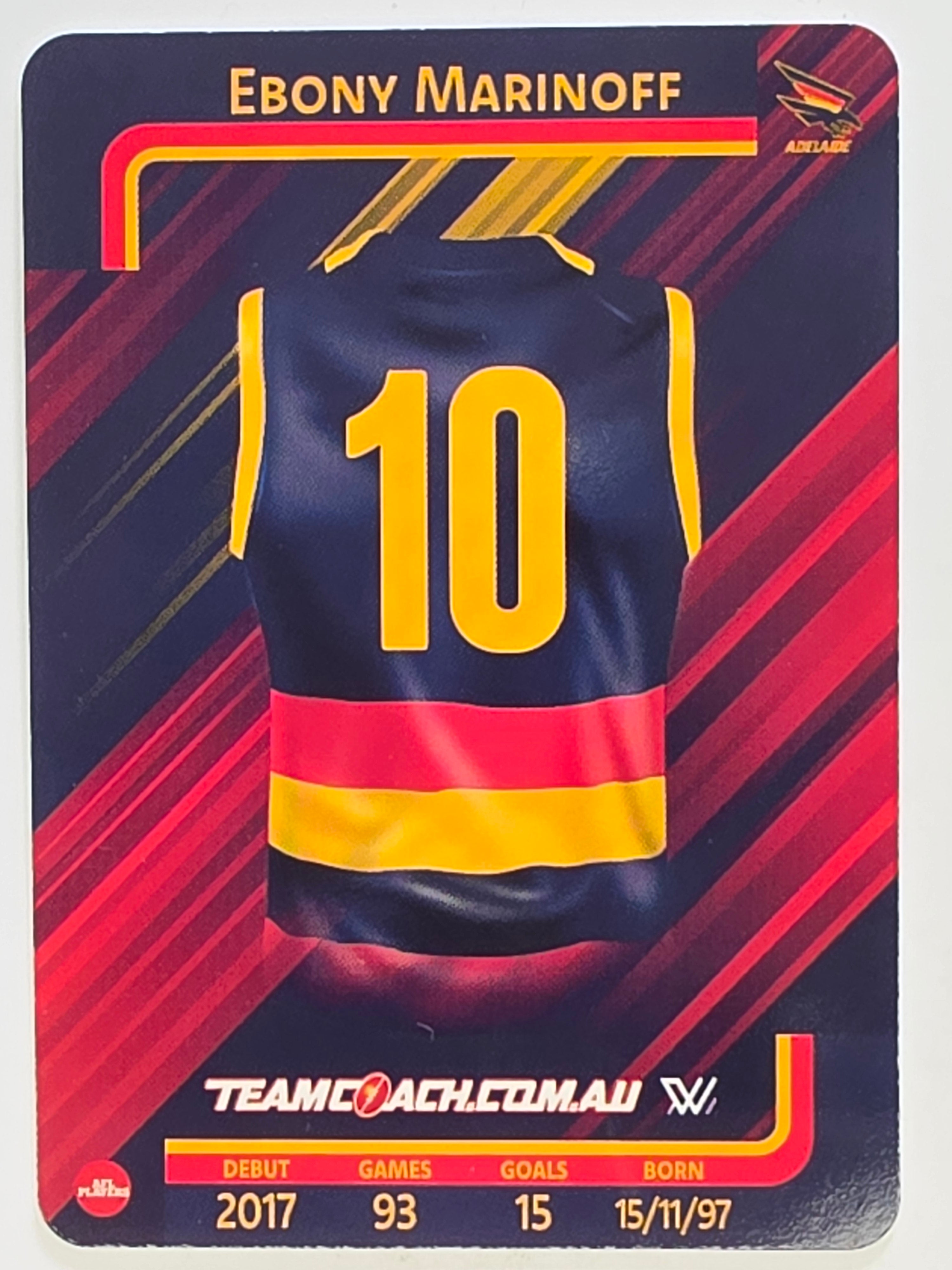 2025 AFLW TeamCoach | #004 Ebony Marinoff | Adelaide Crows