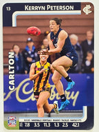 2025 AFLW TeamCoach | #013 Kerryn Peterson | Carlton Blues